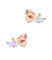 Gorgeous CZ Stone Silver Stud Earring STS-6302